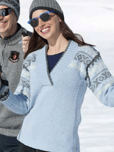 The new Olympic design for ladies in Daletta; book to arrive Aug '09