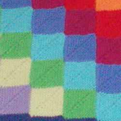 Zooming in on Marisa's gorgeous blanket