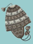 Polar Chullo by Mary Ann Stephens, on Winter '09 Twist Collective, a fair isle ear flap hat