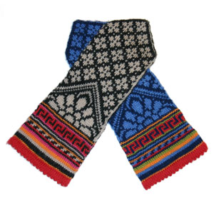 Camellia Mittens a Latvian style mitten knitting pattern using Norwegian merino wool yarn Camellia Mittens by Mary Ann Stephens