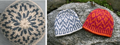 Supernova Hat knitting pattern by Mary Ann Stephens