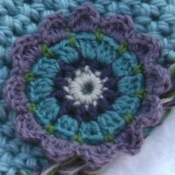flower from free crochet pattern