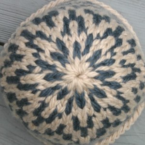 Supernova hat, seen from above.