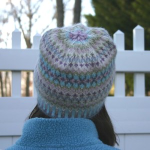 Fair Isle hat design,