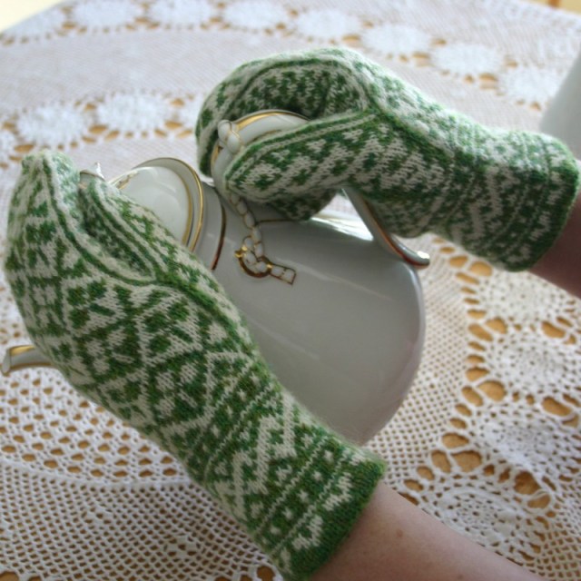 Shamrock Mittens