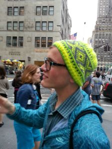 norwegian / fair isle knit hat "NY Nordic Hat" 