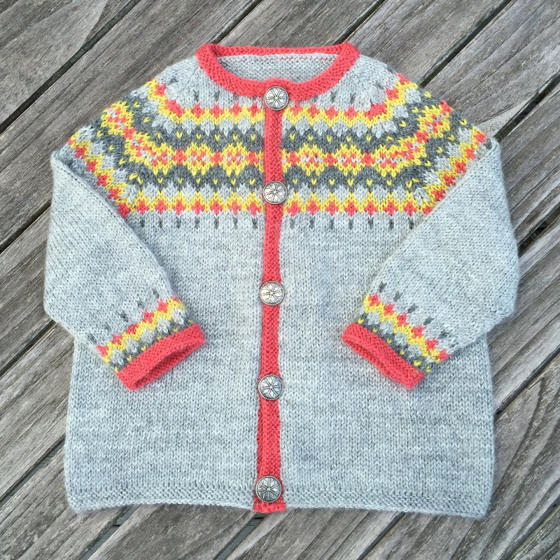 fair isle sweater for infants
