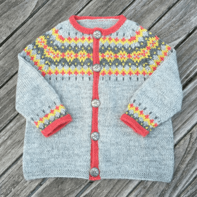 fair isle sweater for infants
